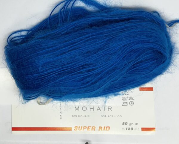 SUPER KID - Mohair Azzurro