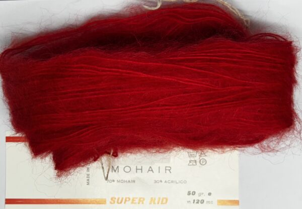 SUPER KID - Mohair Rosso