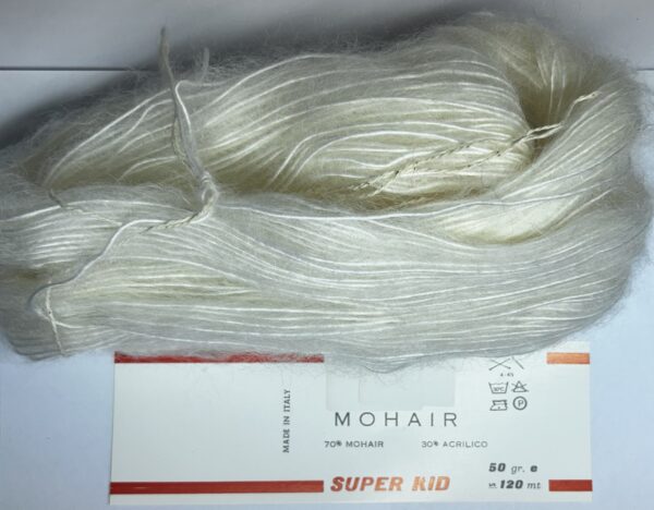 SUPER KID - Mohair Bianco